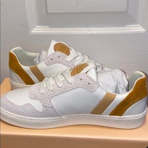 Scotch and Soda Leather and Suede Sneakers